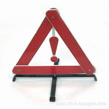 Reflecting Triangle, Made of Plastic, with Color Box Packing